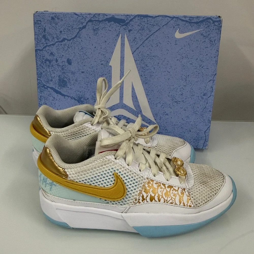 Nike Ja 1 Chinese New Year Dragon Basketball Shoes FZ8327-103 Youth size 3.5